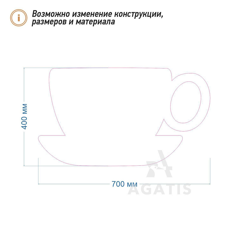 Грифельная доска без рамы F25